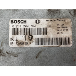 ECU MOTOR BOSCH MA3.0 0261200780 PSA 9617150080