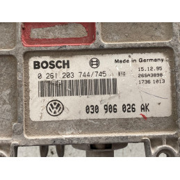 ECU MOTOR BOSCH MA1.2.3 0261203744/745 VAG 030906026AK