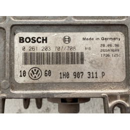 ECU MOTOR BOSCH MA1.2.3 0261203707/708 VAG 1H0907311P