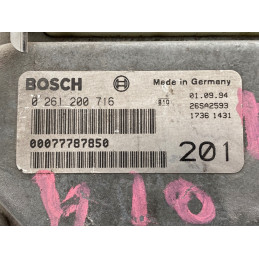 BOSCH EDC15C3 0281011101 RENAULT 8200163528