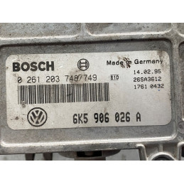 ECU MOTOR BOSCH MA1.2.3 0261203748/749 VAG 6K5906026A