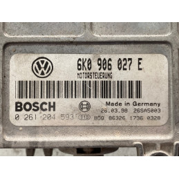 ECU MOTOR BOSCH MP9.0 0261204593 VAG 6K0906027E