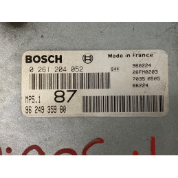 ECU MOTOR BOSCH MP5.1-R 0261204052 PSA 9624935980