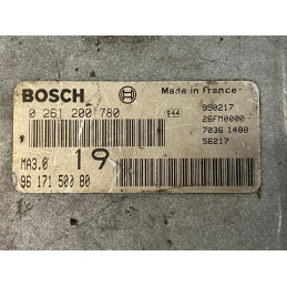 ECU MOTOR BOSCH MA3.0 0261200780 PSA 9617150080