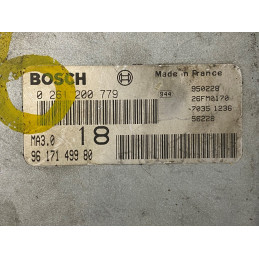 ECU MOTOR BOSCH MA3.0 0261200779 PSA 9617149980