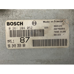 ECU MOTOR BOSCH MP5.1-R 0261204052 PSA 9624935980