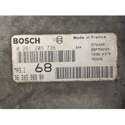 ECU MOTOR BOSCH MA3.1 0261203736 PSA 9620398980