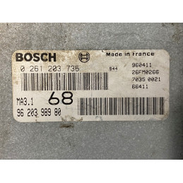 ECU MOTOR BOSCH MA3.1 0261203736 PSA 9620398980