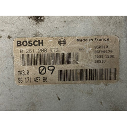 ECU MOTOR BOSCH MA3.0 0261200773 PSA 9617149780