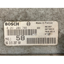 ECU MOTOR BOSCH MA3.1 0261204788 PSA 9631528780