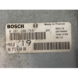 ECU MOTOR BOSCH MA3.0 0261200780 PSA 9617150080