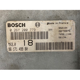 BOSCH EDC15C3 0281011101 RENAULT 8200163528