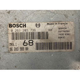 ECU MOTOR BOSCH MA3.1 0261203736 PSA 9620398980