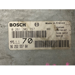 ECU MOTOR BOSCH MP5.1.1 0261203797 PSA 9625255780