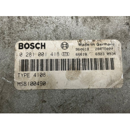 ECU MOTOR BOSCH EDC1.3.1 MSA11-10.24 0281001418 ROVER MSB100490