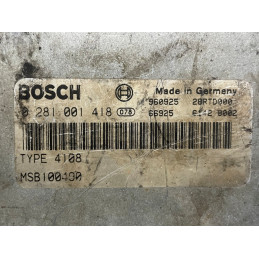 ECU MOTOR BOSCH EDC1.3.1 MSA11-10.24 0281001418 ROVER MSB100490