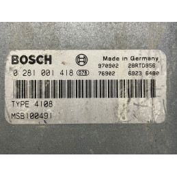 ECU MOTOR BOSCH EDC1.3.1 MSA11-10.24 0281001418 ROVER MSB100491