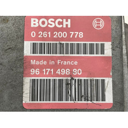 ECU MOTOR BOSCH MA3.0 0261200778 PSA 9617149880