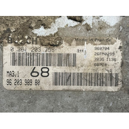 BOSCH EDC15C3 0281011101 RENAULT 8200163528