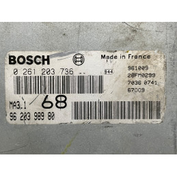 ECU MOTOR BOSCH MA3.1 0261203736 PSA 9620398980