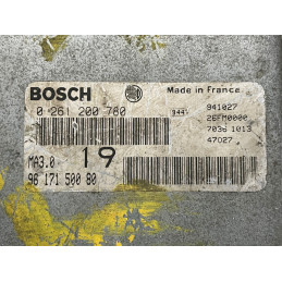 BOSCH EDC15C3 0281011101 RENAULT 8200163528