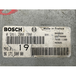 ECU MOTOR BOSCH MA3.0 0261200780 PSA 9617150080