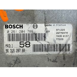 ECU MOTOR BOSCH MA3.1 0261204788 PSA 9631528780