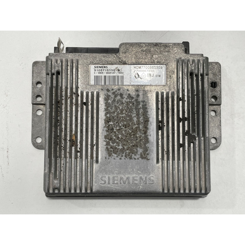 ECU MOTOR SIEMENS FENIX 5 S1037115100G RENAULT HOM7700860309 7700867288