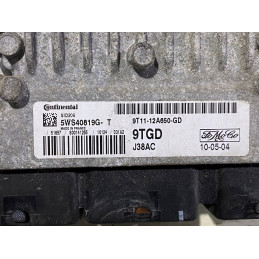 ECU MOTOR CONTINENTAL SID206 5WS40819G-T FORD 9T11-12A650-GD 9TGD