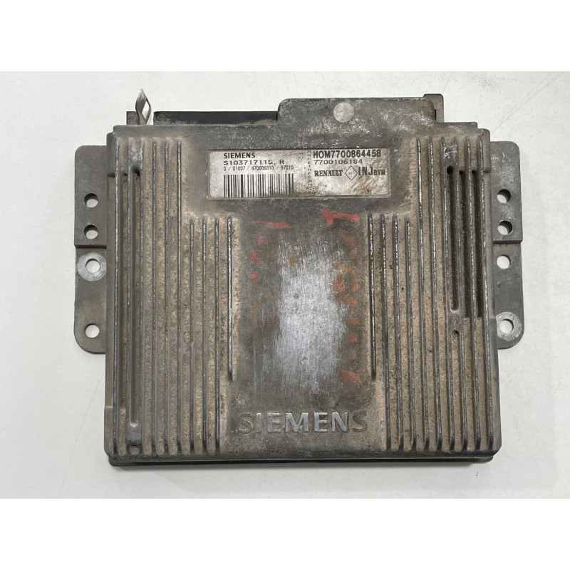 ECU MOTOR SIEMENS FENIX 5 S103717115R RENAULT HOM7700864458 7700106184