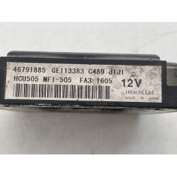 ECU MOTOR HITACHI MFI-505 FIAT 46791885 VIRGEN AUTOCODIFICABLE