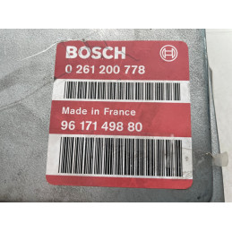 ECU MOTOR BOSCH MA3.0 0261200778 PSA 9617149880