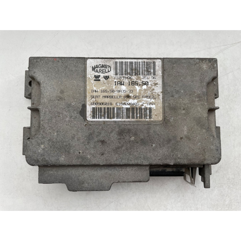 ENGINE ECU MAGNETI MARELLI IAW 16S.S0 6160211600 SEAT MARBELLA 0.9i 6A0906018 - WITH DISABLED IMMOBILIZER ENGINE ECU MAGNETI MARELLI IAW 16S.S0 6160211600 SEAT MARBELLA 0.9i 6A0906018 - WITH DISABLED IMMOBILIZER