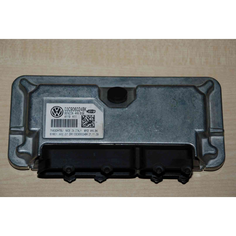 ECU MOTOR MAGNETI MARELLI IAW 4HV.BK 6160150207 VAG 03C906024BK