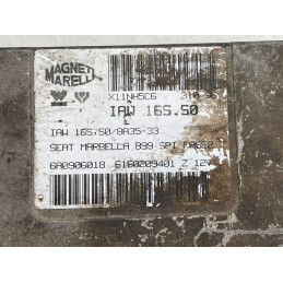 ENGINE ECU MAGNETI MARELLI IAW 16S.S0 6160211600 SEAT MARBELLA 0.9i 6A0906018 - WITH DISABLED IMMOBILIZER ENGINE ECU MAGNETI MARELLI IAW 16S.S0 6160211600 SEAT MARBELLA 0.9i 6A0906018 - WITH DISABLED IMMOBILIZER