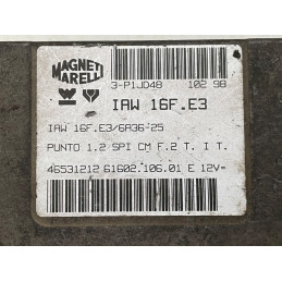 ECU MOTOR MAGNETI MARELLI IAW 16F.E3 6160210601 FIAT 46531212