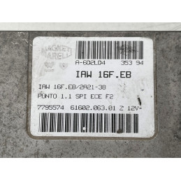 ECU MOTOR MAGNETI MARELLI IAW 16F.EB 6160206301 FIAT 7795574