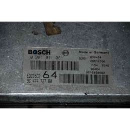 ECU MOTOR BOSCH EDC15C2-11.1 0281011081 PSA 9647472780