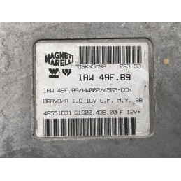 ECU MOTOR MAGNETI MARELLI IAW 4AF.B9 61600.438.00 FIAT 46551831