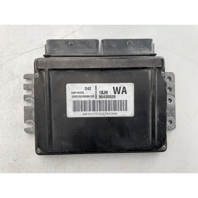 ECU MOTOR SIEMENS D42 5WY1E07C CHEVROLET 96435559 1BJN WA