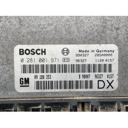 ECU MOTOR BOSCH EDC15M1 0281001971 OPEL 09180353