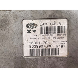 ECU MAGNETI MARELLI IAW 1AP.81 16301.794 PEUGEOT 206 1.4i 9639907880