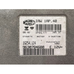 ECU MOTOR MAGNETI MARELLI IAW 1AP.40 16254124 PSA 9630784680