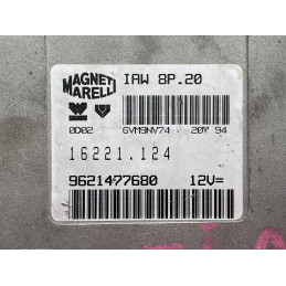 ECU MOTOR MAGNETI MARELLI IAW 8P.20 16221.124 PSA 9621477680