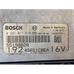 ECU MOTOR BOSCH EDC16C8-1.1 0281011510 FIAT 55198820