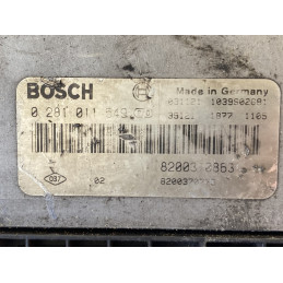 ECU MOTOR BOSCH EDC16C3-10.22 0281011549 RENAULT 8200310863 8200370779