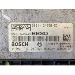 ENGINE ECU BOSCH EDC16C34-3.20 0281012249 FORD 5S61-12A650-ED 6BSD