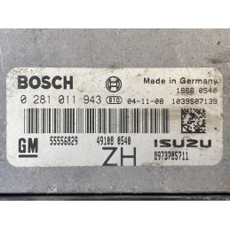 BOSCH EDC15C3 0281011101 RENAULT 8200163528