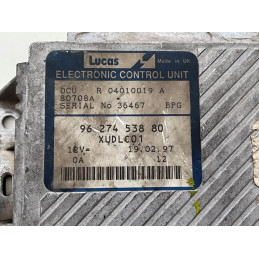 ECU MOTOR LUCAS DCU R04010019A PSA 9627453880