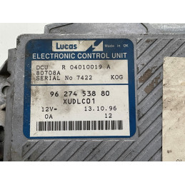 ECU MOTOR LUCAS DCU R04010019A PSA 9627453880